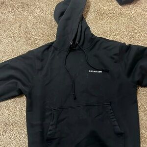 Small helmet lang hoodie